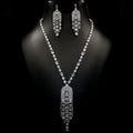 Vesta Silver Chandelier Set