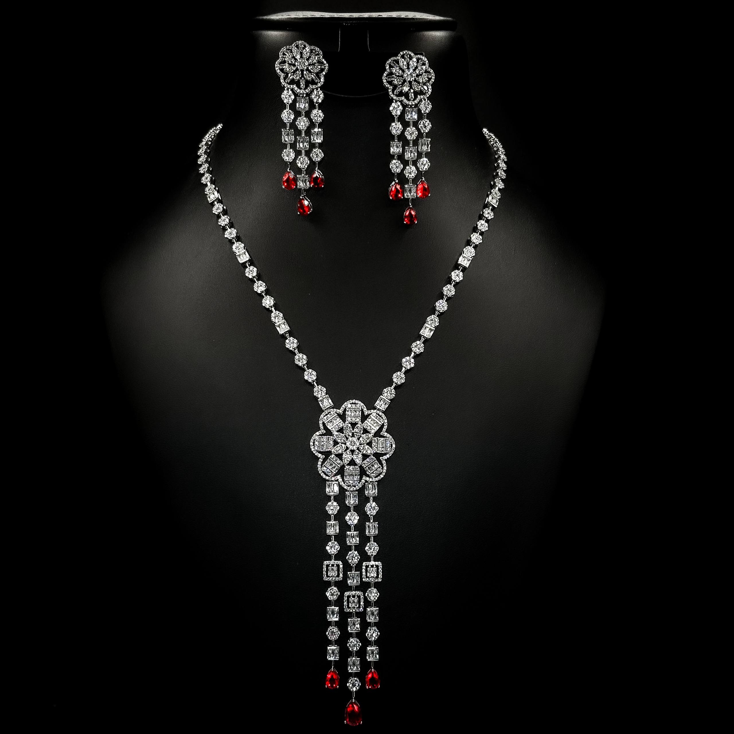 Iris Ruby Floral Set